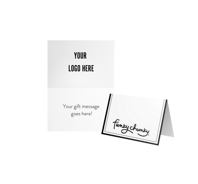 Gift Message with Logo