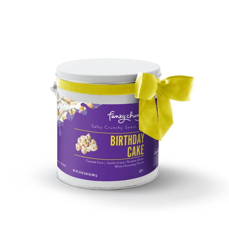 Birthday Cake Popcorn 2lb. Party Pail