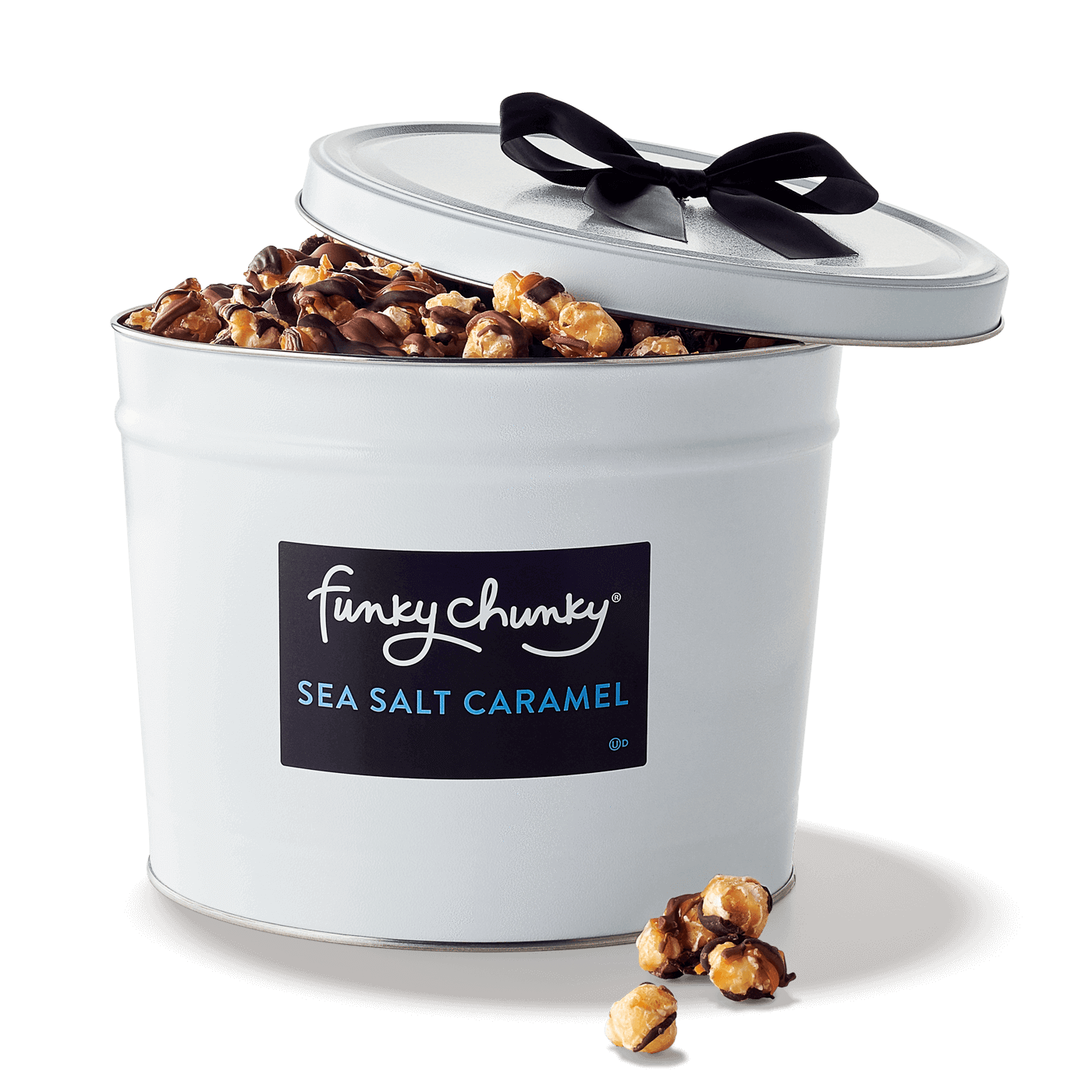 Deluxe Gift Tins 5 lb-An oversized gift tin filled to the brim with your favorite flavor. This is an excellent selection for offices, family gatherings and parties with plenty for all to enjoy.-Funky Chunky